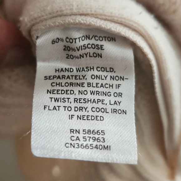 Caslon (Nordstrom) | Rib Knit Side Zip Tunic Length Sweater - Size M - Picture 8 of 9